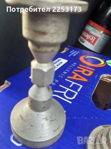 Стари железни свещници лот, снимка 4 - Декорация за дома - 43410674