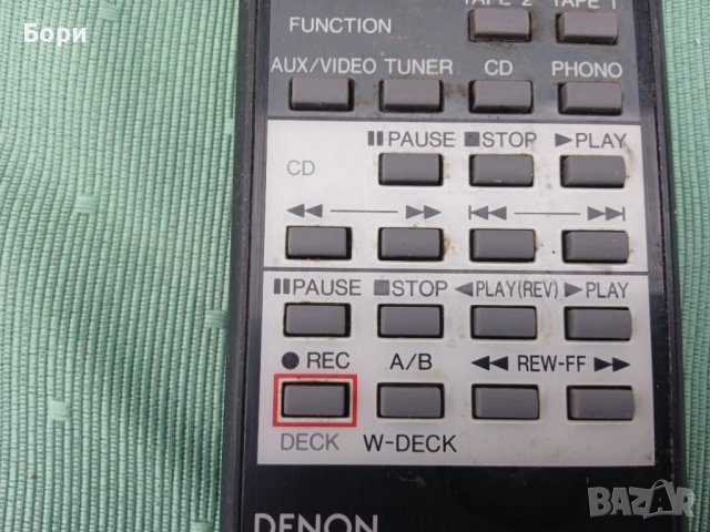 DENON RC-111 Дистанционно управление, снимка 3 - Дистанционни - 36636189