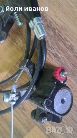 Комплект предна и задна механична с жило спирачки за диск, снимка 2 - Части за велосипеди - 51210661
