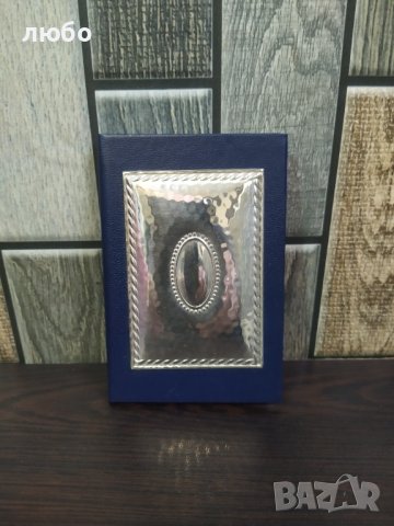 Бележник със Сребърен Обков 0,925 Италиански , снимка 3 - Други ценни предмети - 43131269