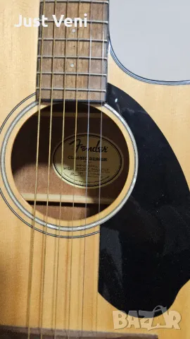 Китара Фендер Fender CD-60SCE Natural Електро-акустична китара Дреднаут , снимка 2 - Китари - 48175238