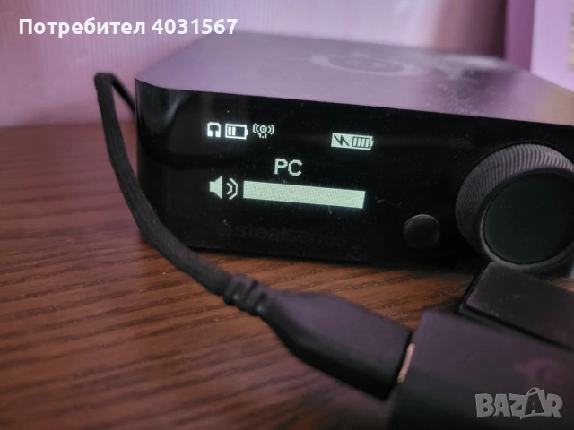 Безжични геймърски слушалки Arctis Pro Wireless - добро състояние, снимка 4 - Слушалки и портативни колонки - 53108858