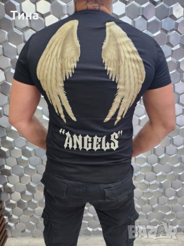 Мъжка тениска ANGELS, снимка 3 - Тениски - 43790303