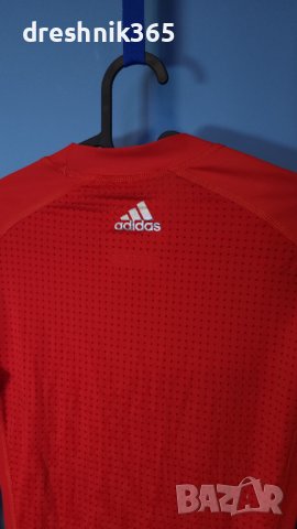 Adidas Techfit Спортна/Блуза Мъжка/S, снимка 4 - Спортни дрехи, екипи - 43180062
