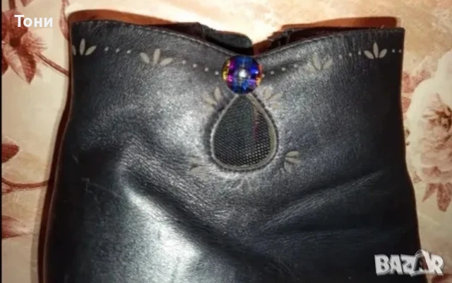 BELLE Дамски Боти Изцяло от Естествена Кожа 36, снимка 3 - Дамски боти - 51109883