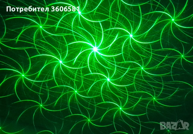 DJ Disco Laser за партита с вградена презареждаща се акумулаторна батерия и ефект според звука, снимка 14 - Друга електроника - 48420593