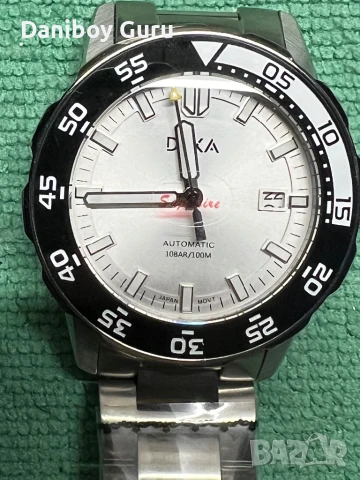 Автоматичен часовник с SEIKO механизъм Duka 109, снимка 5 - Мъжки - 50667439