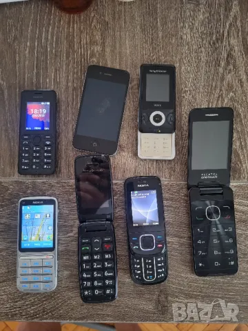 Стари телефони Nokia Alcatel Sony Ericsson IPhone 