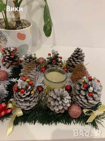 свещник + свещ, снимка 15 - Декорация за дома - 43477355