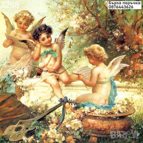 ДИAМАНТЕН ГОБЛЕН ТРИ МИЛИ АНГЕЛА