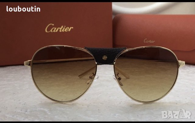 Cartier 2020 3в1 висок клас унисекс мъжки слънчеви очила с поляризация, снимка 2 - Слънчеви и диоптрични очила - 28275645