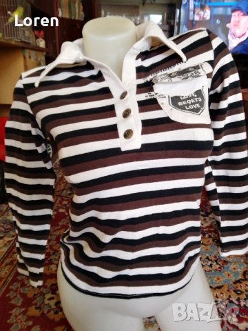 Детска блузка на раета, снимка 2 - Блузи с дълъг ръкав и пуловери - 39898996