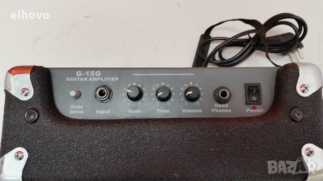 Усилвател за китара G-15G, снимка 2 - Ресийвъри, усилватели, смесителни пултове - 29002364