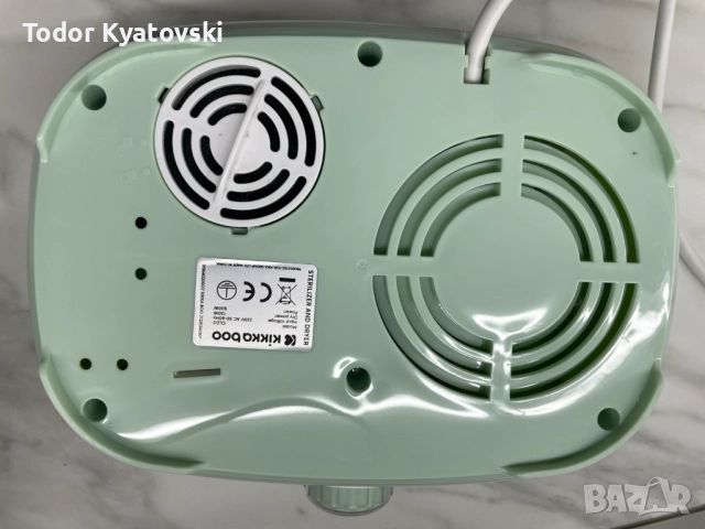 KIKKA BOO Електрически стерилизатор със сушилня CLEO, снимка 7 - Стерилизатори - 52725927