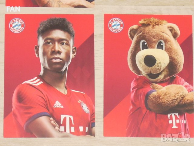  Байерн Мюнхен 2018/19 ОРИГИНАЛНИ картички Нико Ковач, Кингсли Коман, Давид Алаба, Джером Боатенг, снимка 7 - Фен артикули - 43396296