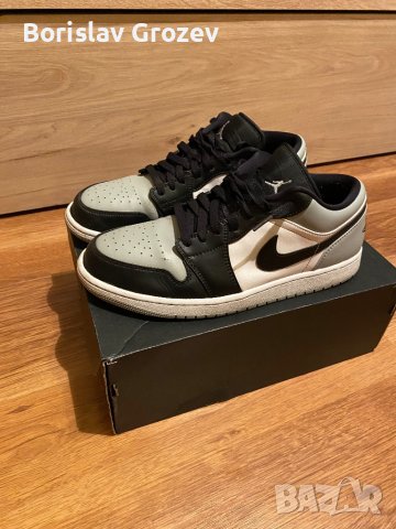 Nike Air Jordan 1 shadow toe 45, снимка 1 - Маратонки - 44032657