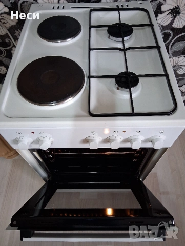 Комбинирана Готварска Печка Gorenje, снимка 7 - Печки, фурни - 53560076