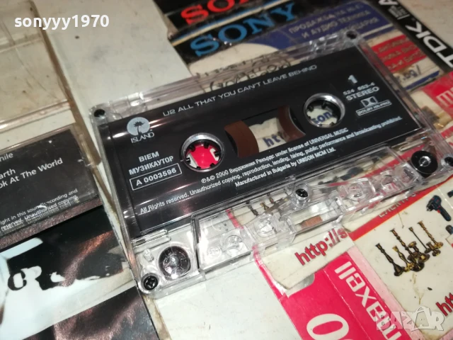 U2-ORIGINAL TAPE 2207252044, снимка 10 - Аудио касети - 51109513