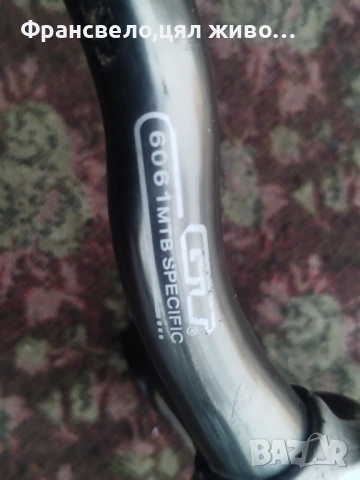 Кормило 25.4 с лапа за стержен 28.6 за велосипед колело gt, снимка 2 - Части за велосипеди - 53192690