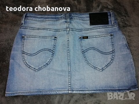 Дънкова пола Lee, снимка 2 - Поли - 28405503