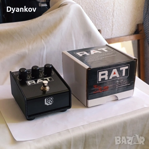Proco RAT 2 Дисторшън Ефект за Китара ( Pro co Distortion Педал ), снимка 4 - Китари - 53141795