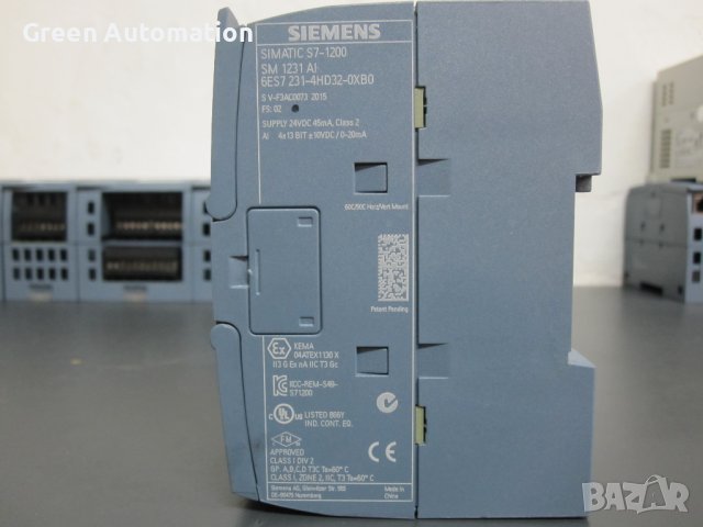 SIMATIC S7-1200, ANALOG INPUT, SM 1231, 4 AI, 13bit, снимка 2 - Друга електроника - 43657936
