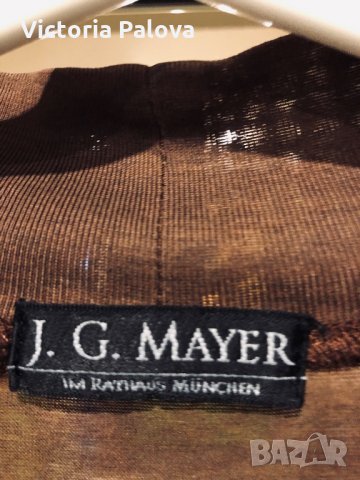 J.G.MAYER красива блуза,двойно мерсеризирана, снимка 3 - Блузи - 27534653