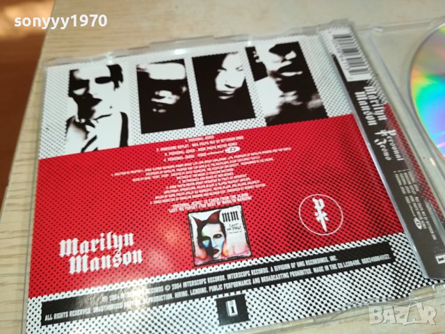 MARILYN MANSON CD ВНОС GERMANY 0112231502, снимка 13 - CD дискове - 43228453