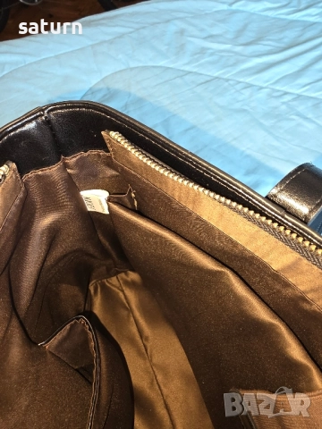 дамска кожена бизнес чанта с отделение за лаптоп S-Zone, снимка 11 - Чанти - 52000304