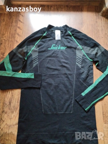 snickers flexiwork seamless - мъжка работна термо-блуза ХЛ, снимка 9 - Блузи - 52566102
