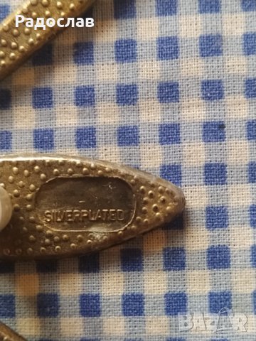  Silver plated стара италианска поставка за съдове, снимка 6 - Други - 40092389