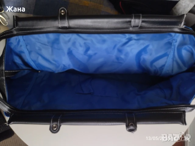 Пътна чанта от велур, снимка 6 - Чанти - 50671303