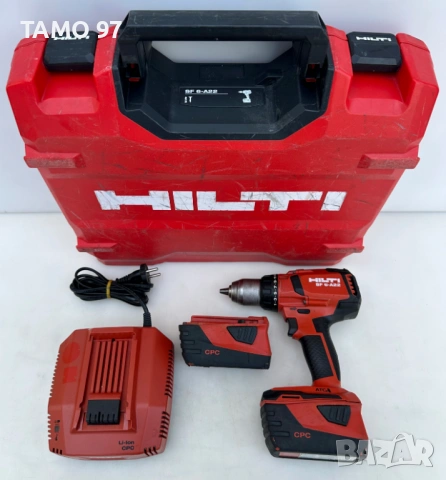 Hilti SF 6-A22 ATC - Мощен безчетков винтоверт 2x22V 5.2Ah