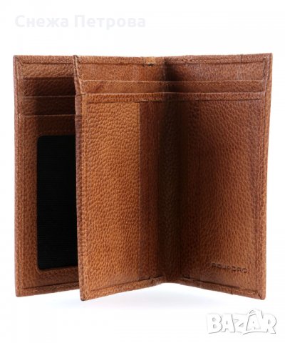 Piquadro Pulse Plus луксозен вертикален портфейл, снимка 6 - Портфейли, портмонета - 26256267