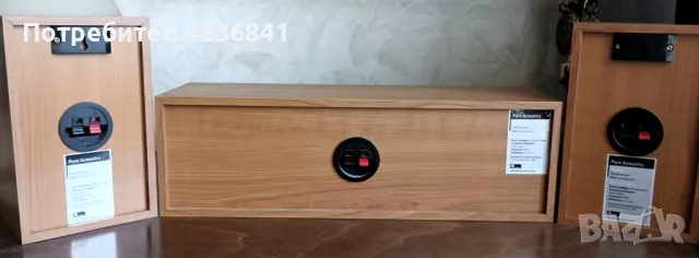 Тонколони Pure Acoustics EX 650S,  център+2, снимка 3 - Тонколони - 49667122