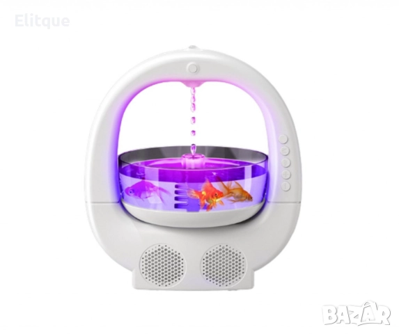 Антигравитационен овлажнител за въздух "Аквариум", с Bluetooth, снимка 2 - Други стоки за дома - 52591021