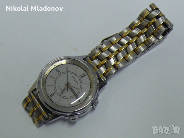 Съветски Полет/POLJOT Звънчев Мъжки ръчен часовник, работещ, снимка 4 - Мъжки - 53277248