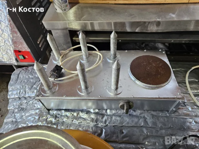 Ход док машина със 6бр. Шишове и котлон втора употреба , снимка 1