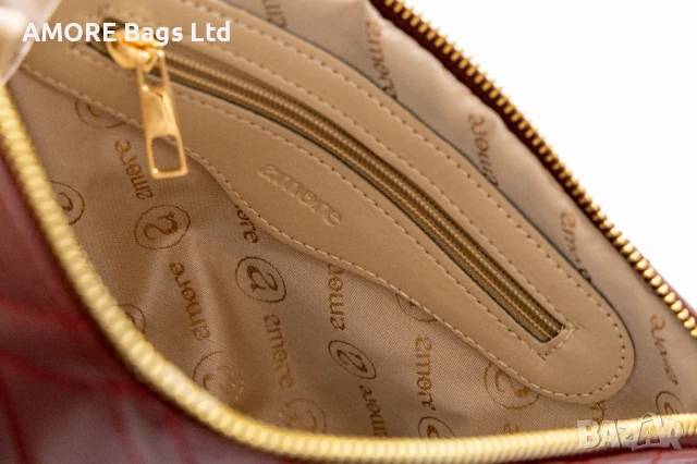 Дамски coach AMORE Stella - Claret red, снимка 4 - Портфейли, портмонета - 50657570
