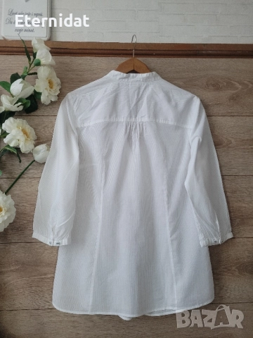 Блузка Esprit памучна материя , снимка 7 - Тениски - 51518494