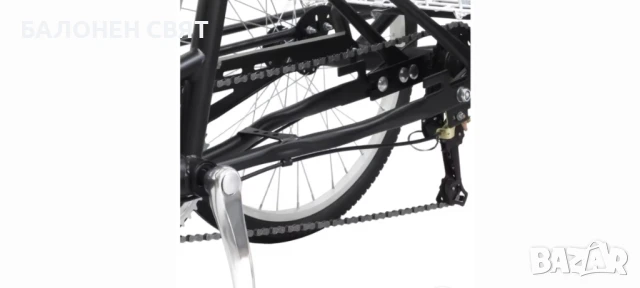 Семеен Триколесен Велосипед Триколка 24 цола 6 скорости, снимка 5 - Велосипеди - 50622258