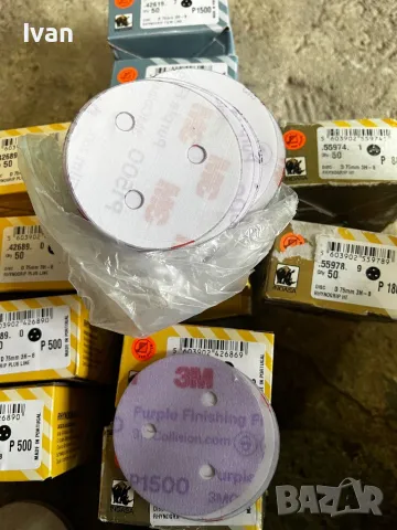 Шкурки малък диск 75мм, снимка 3 - Други инструменти - 48453470