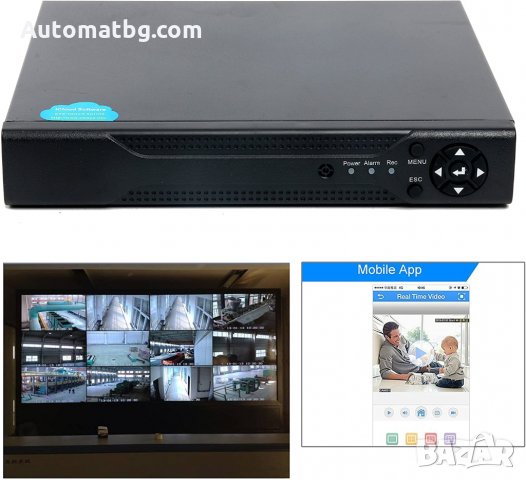 DVR Automat, 4-канален, хибриден 5 в 1, H.264 система за запис на видео наблюдение, без твърд диск, снимка 4 - Други - 28821860