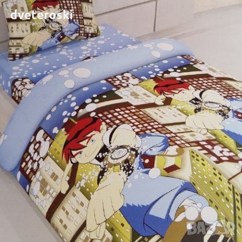 Спално бельо с анимационни герои Бен Тен- хасе, снимка 7 - Спално бельо и завивки - 28916746
