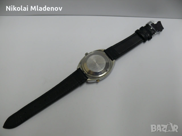 Съветски ПОЛЕТ/POLJOT Автоматичен Мъжки ръчен часовник, работещ!, снимка 7 - Мъжки - 53180601