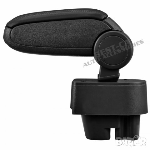 Кожен черен подлакътник за Пежо 207 / Peugeot 207 (2006-2014), снимка 2 - Аксесоари и консумативи - 37212304