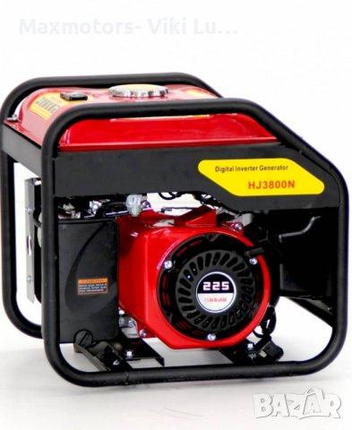 Инверторен генератор за ток BULPOWER 4KW HJ 3800H МОНОФАЗЕН, снимка 4 - Генератори - 39326411