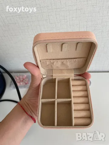 Комплект за изработка на детски бижута(гривни и колиета) с кутия и подаръчна торбичка, 22893, снимка 12 - Образователни игри - 47727036