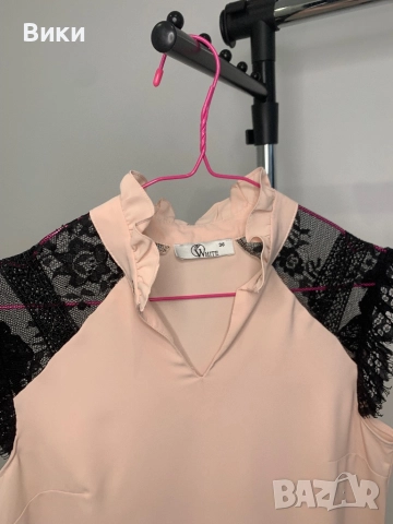 Много красива блуза в размер S, снимка 3 - Тениски - 51663631