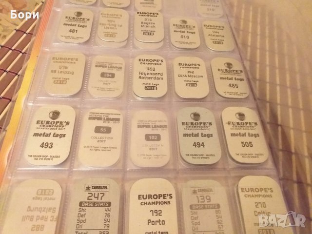 Метални картички на футболисти и отбори, снимка 16 - Колекции - 28128565